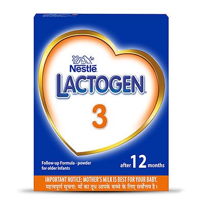  Nestle Lactogen 3 Follow-Up Infant Formula Powder - After 12 months Stage 3 400 g Bag-In-Box